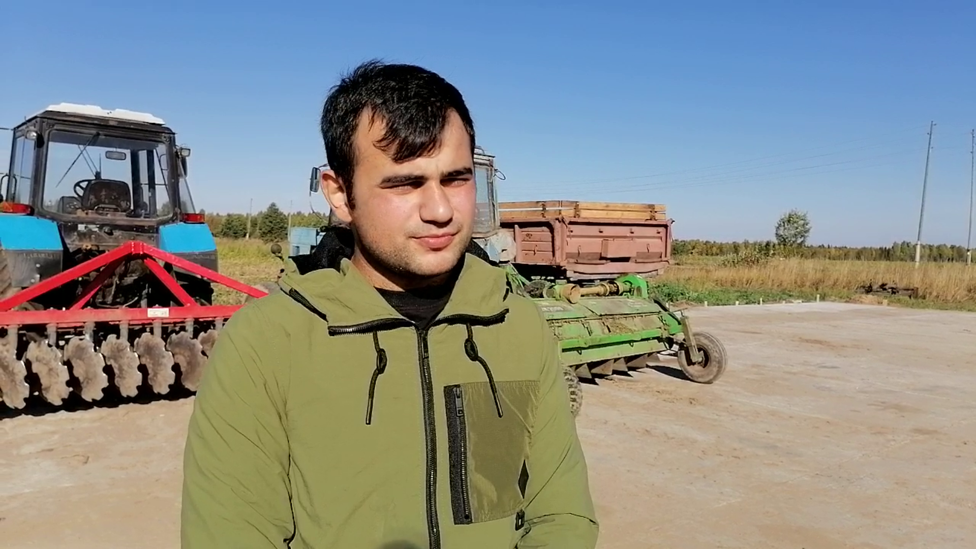 Знакомьтесь – Гафаров Эшгин начинающий фермер из Холмогорского района.